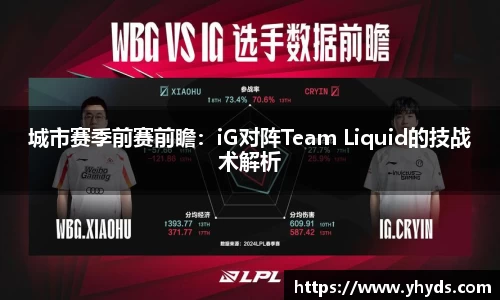城市赛季前赛前瞻：iG对阵Team Liquid的技战术解析
